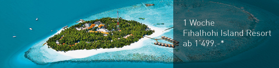 Malediven Aktionen