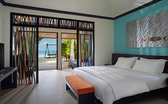Zimmer im Dhawa Ihuru Resort