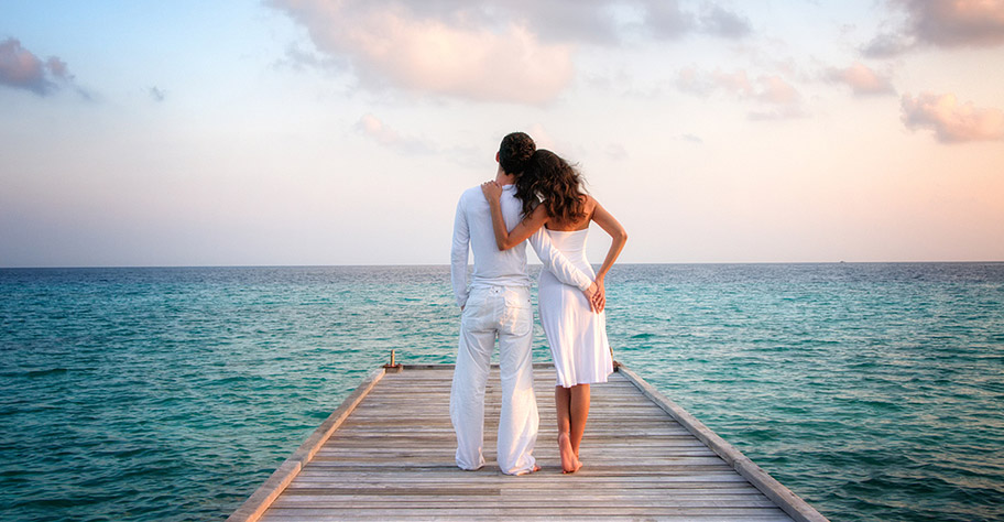 Malediven Honeymoon Brautrabatt